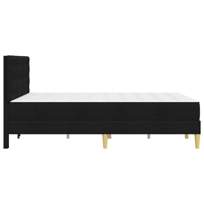 Struttura letto con materasso Nero 120 x 200 cm Tessuto | homemem39