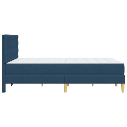 Struttura letto con materasso Blu 120 x 200 cm Tessuto | homemem39
