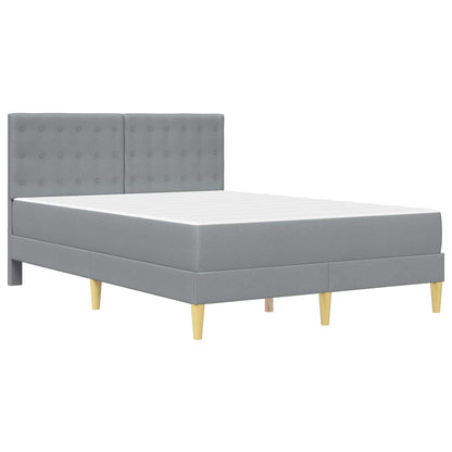 Struttura letto con materasso Grigio chiaro 160 x 200 cm | homemem39