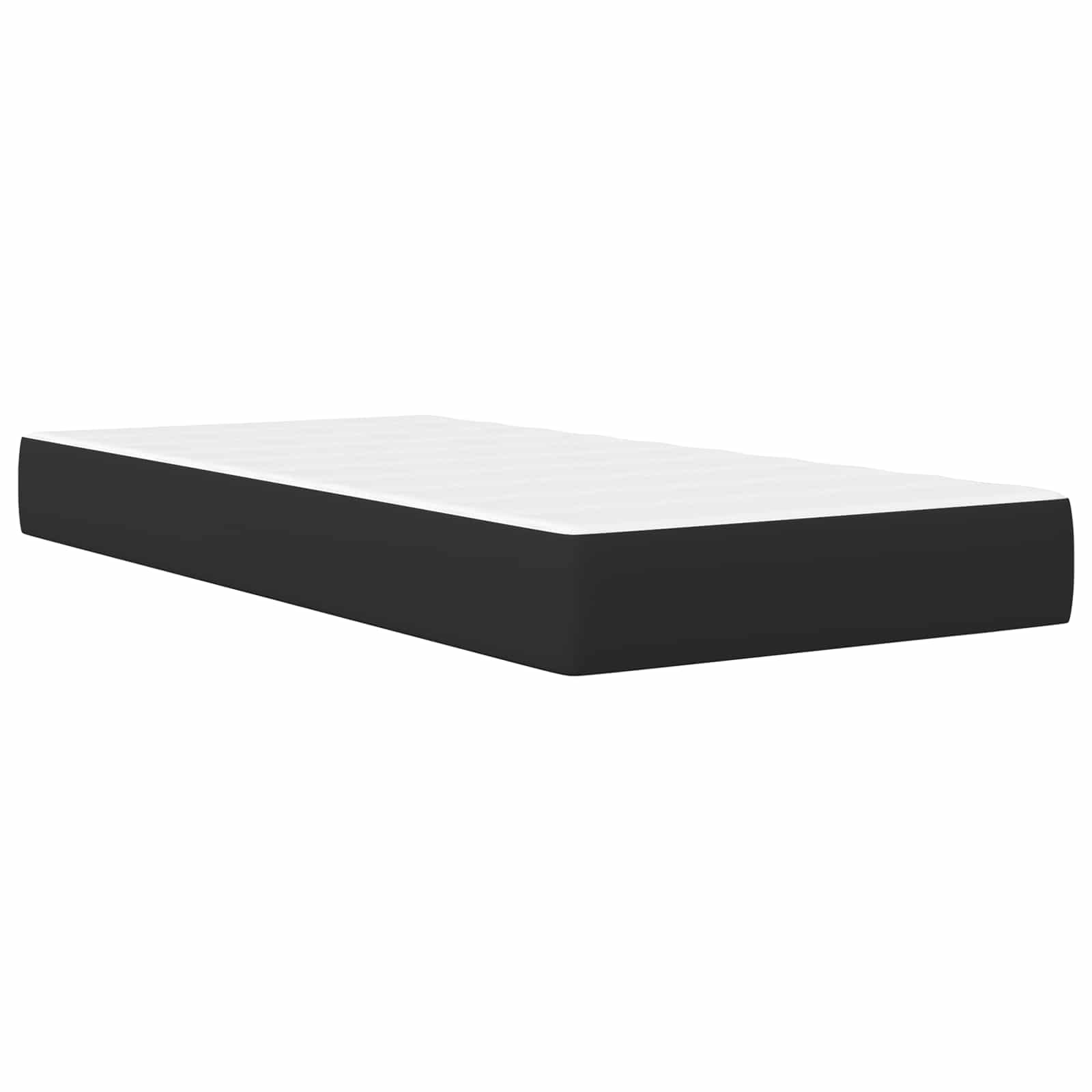 Struttura del letto con testiera Nero 100 x 200 cm Similpelle | homemem39