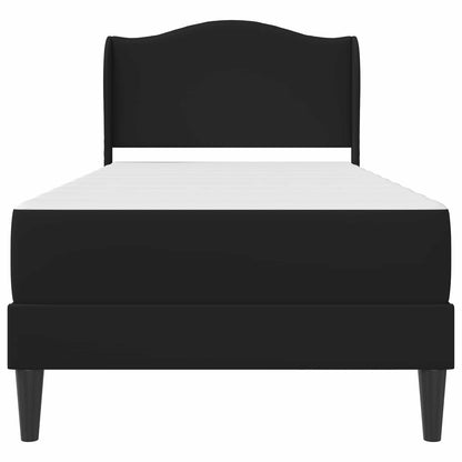 Struttura del letto con testiera Nero 100 x 200 cm Similpelle | homemem39