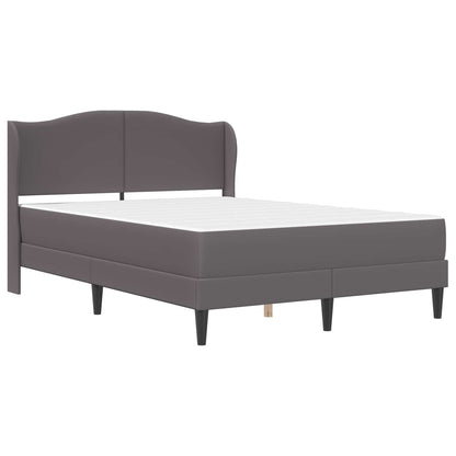 Struttura del letto con testiera Grigio 160 x 200 cm Similpelle | homemem39