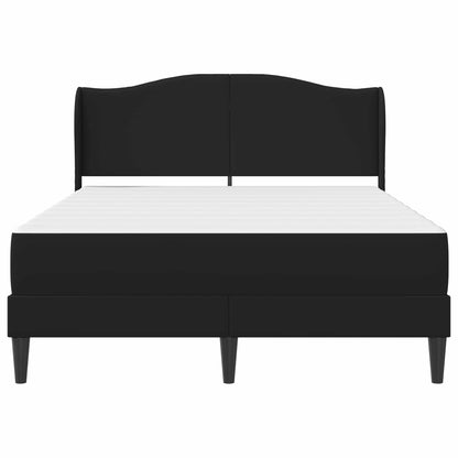 Struttura del letto con testiera Nero 160 x 200 cm Similpelle | homemem39