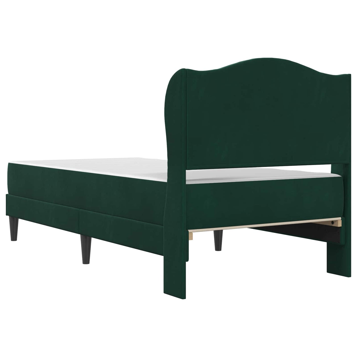Struttura del letto Verde Scuro 80 x 200 cm Velluto | homemem39