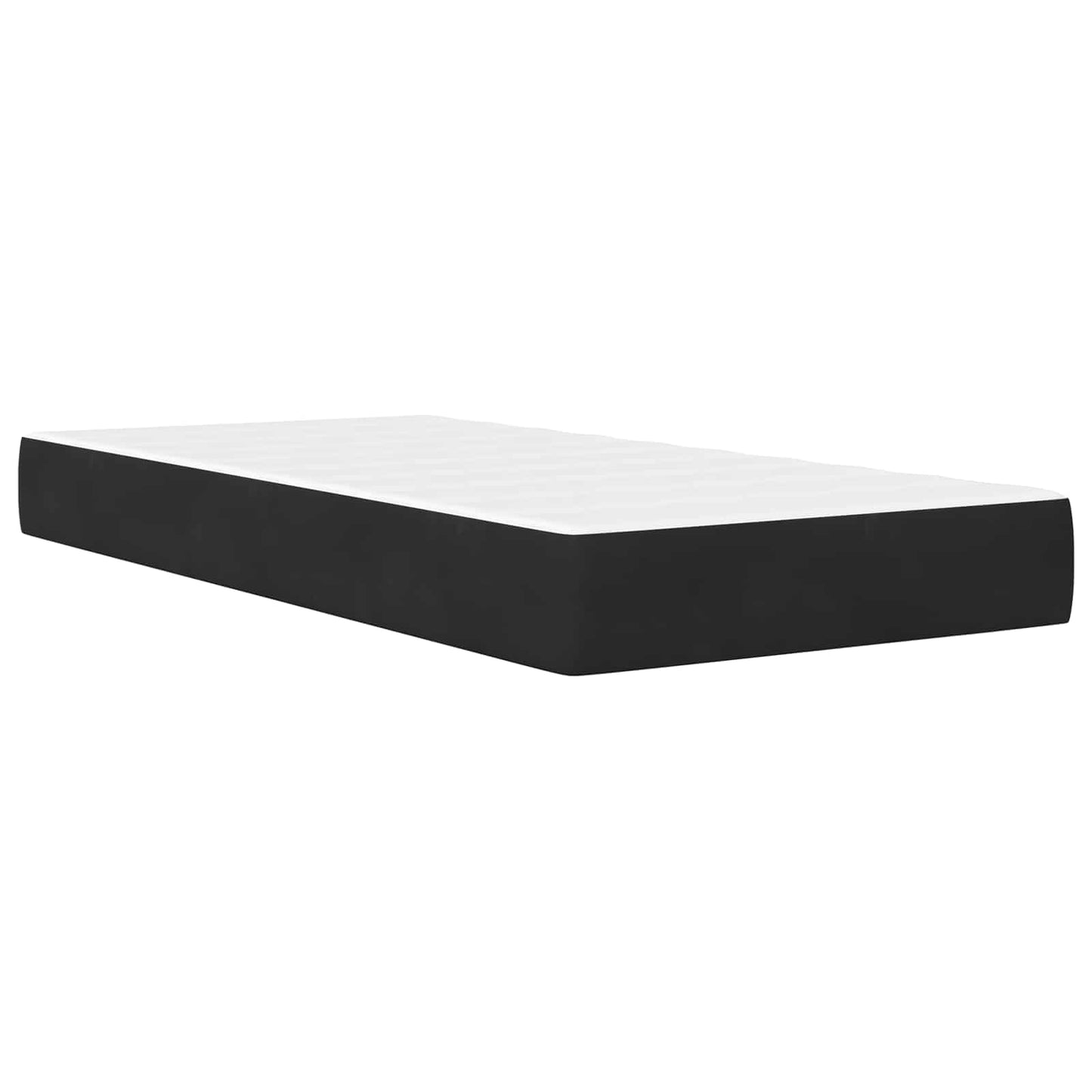 Struttura del letto con testiera Nero 80 x 200 cm Velluto | homemem39
