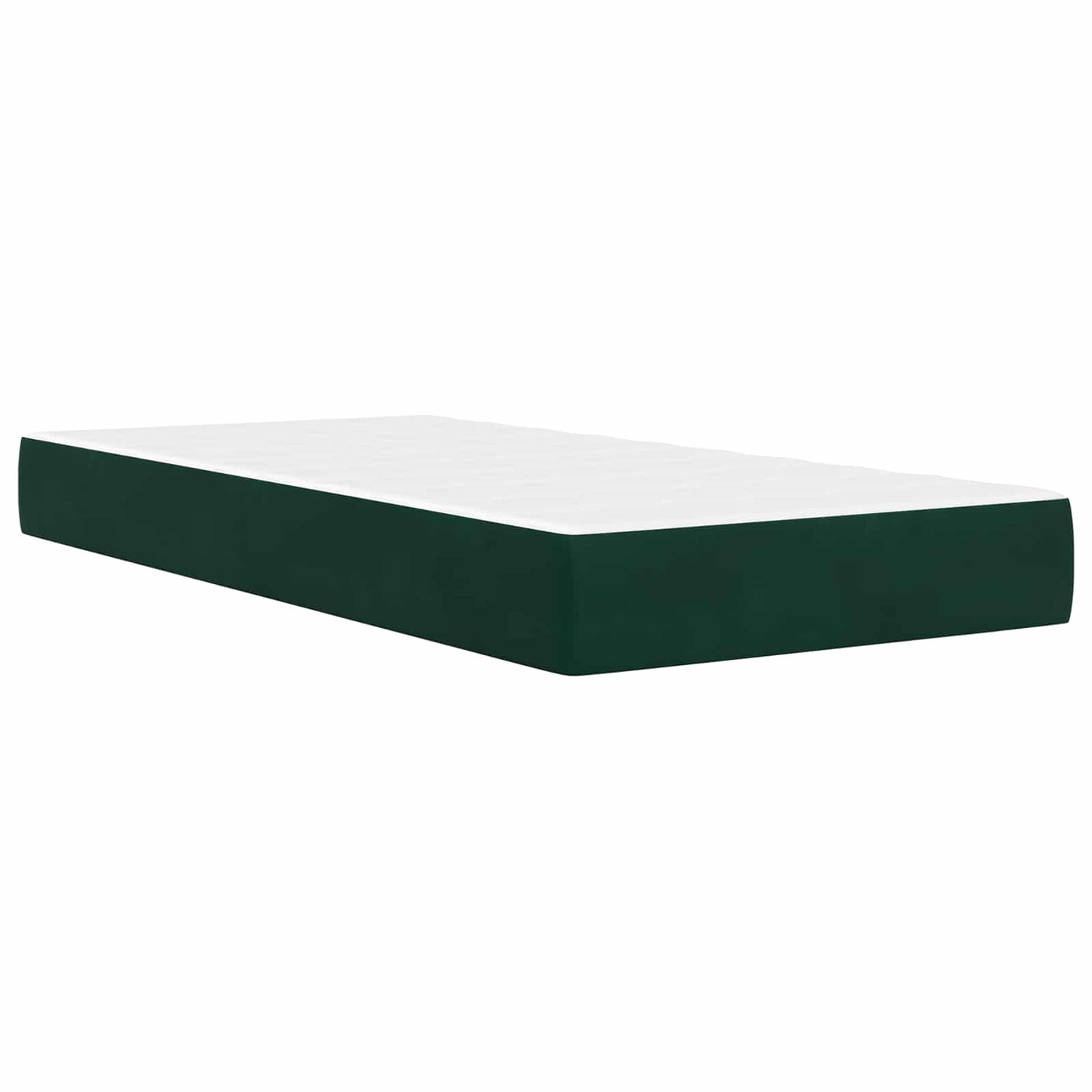 Struttura del letto Verde Scuro 100 x 200 cm Velluto | homemem39