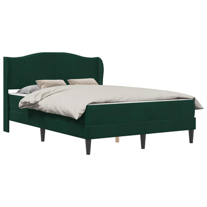 Struttura del letto 2 pcs Verde Scuro 120 x 190 cm Velluto | homemem39