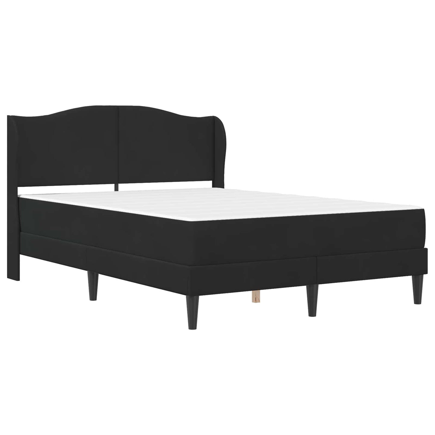 Struttura del letto 2 pcs Nero 120 x 190 cm Velluto | homemem39