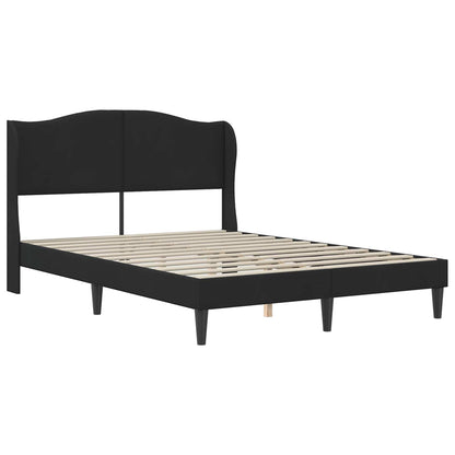Struttura del letto 2 pcs Nero 120 x 190 cm Velluto | homemem39