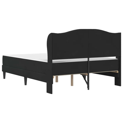 Struttura del letto 2 pcs Nero 120 x 190 cm Velluto | homemem39