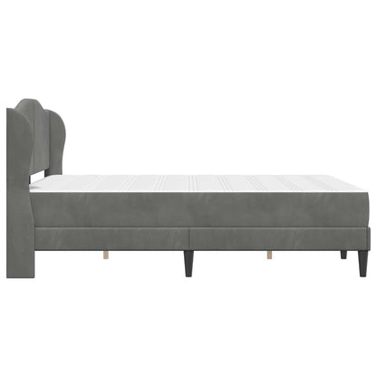 Struttura del letto Grigio Scuro 120 x 200 cm Velluto | homemem39