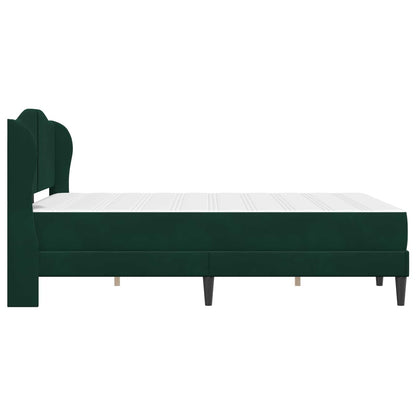 Struttura del letto Verde Scuro 160 x 200 cm Velluto | homemem39