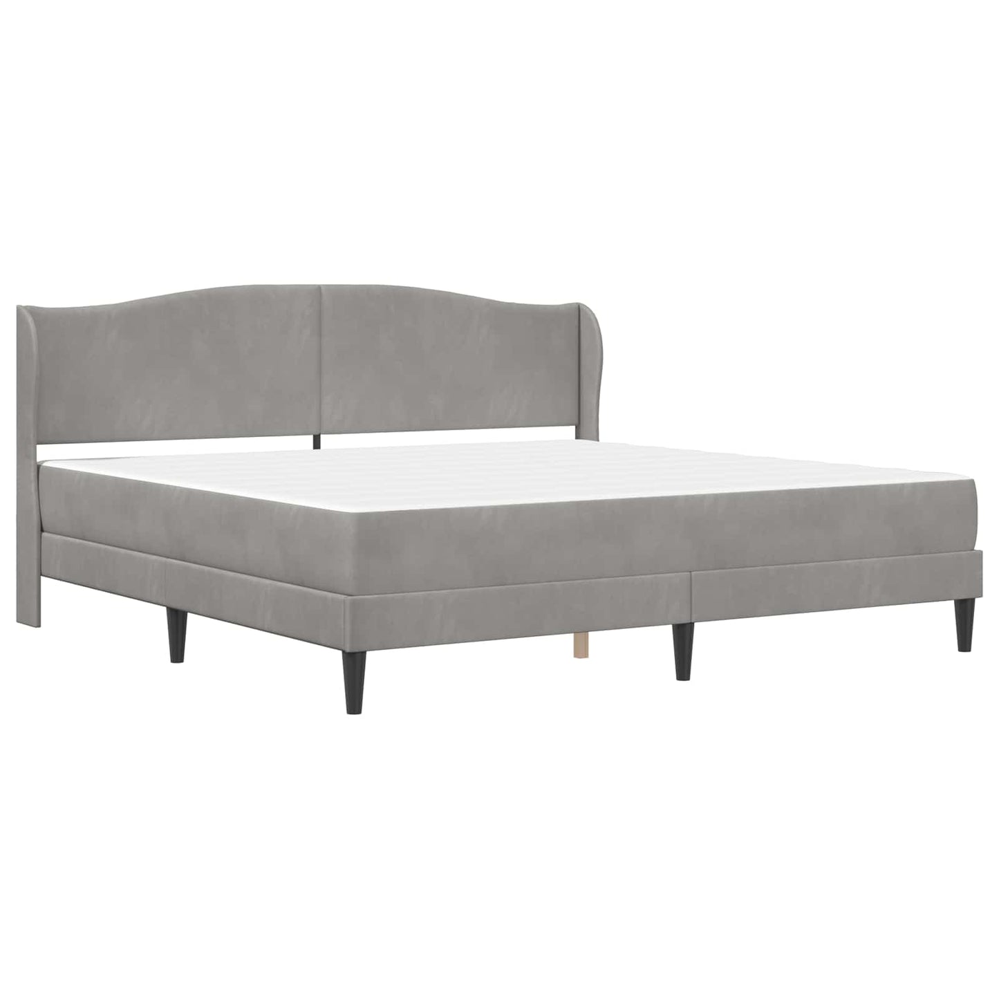 Struttura del letto con stoccaggio e testata 2 pcs | homemem39