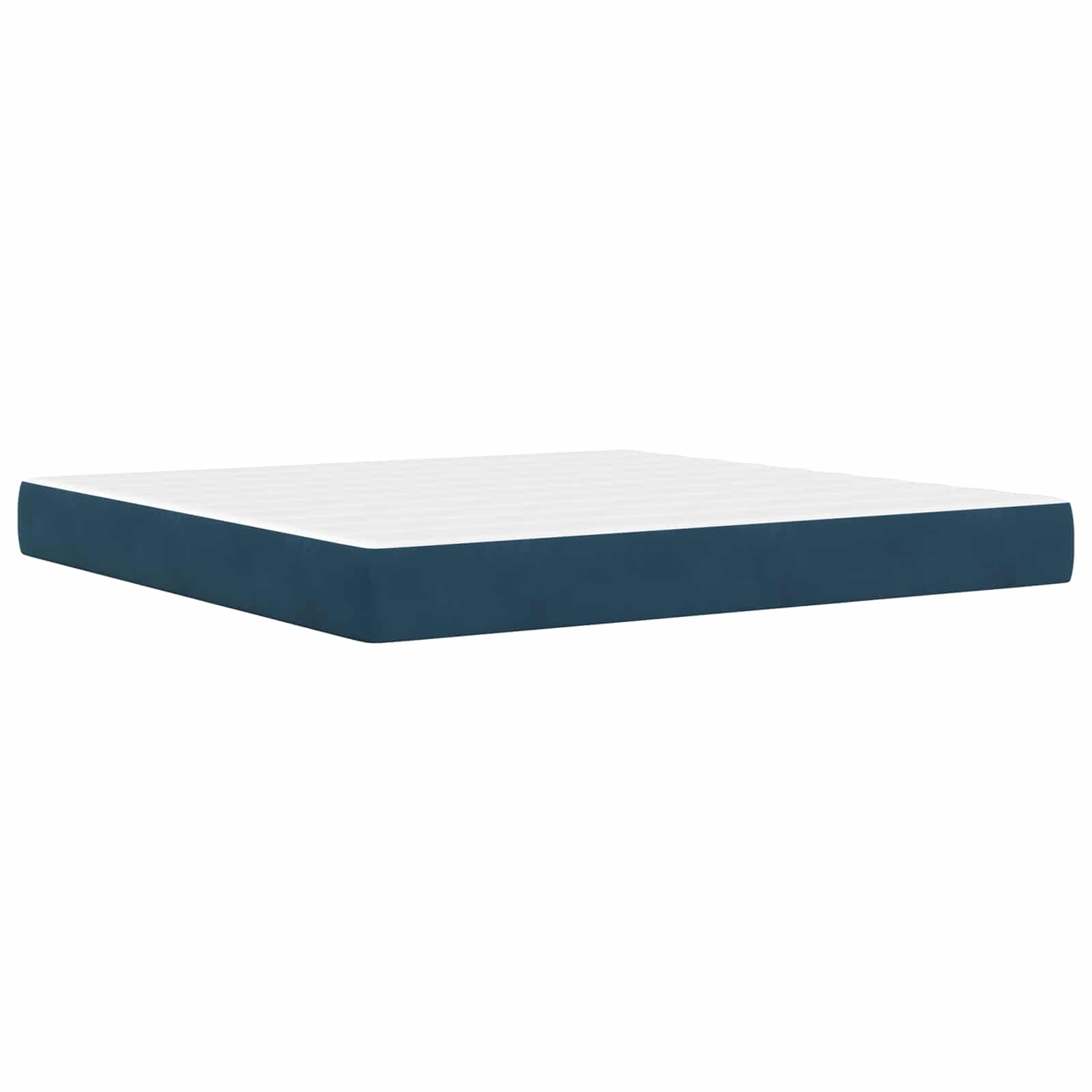 Struttura del letto con testiera Blu 180 x 200 cm Velluto | homemem39