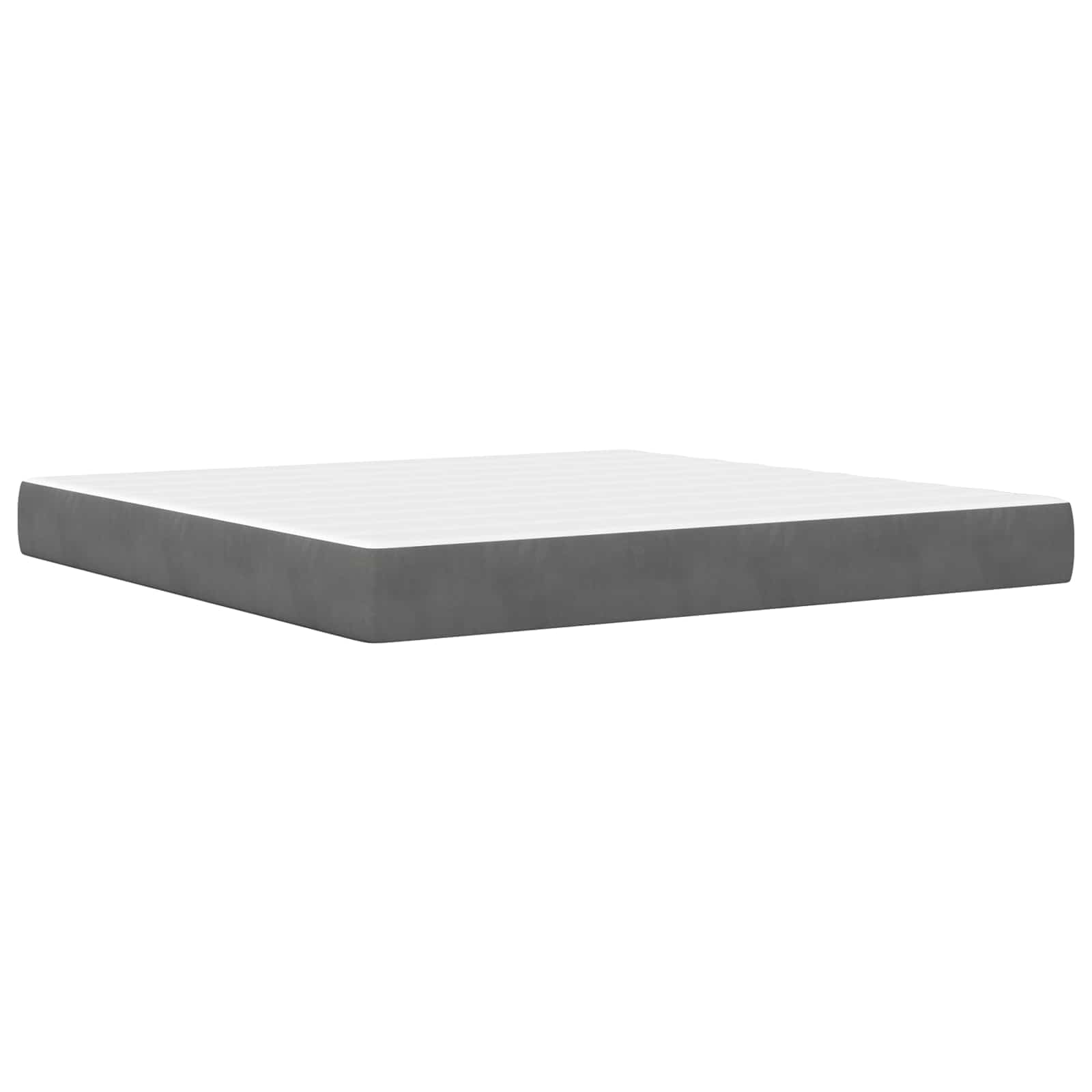 Struttura del letto Grigio Scuro 180 x 200 cm Velluto | homemem39
