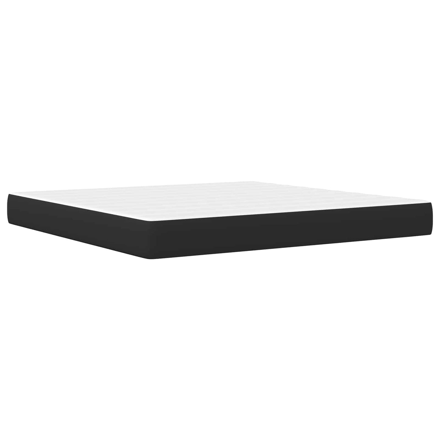 Struttura del letto con testiera Nero 180 x 200 cm Similpelle | homemem39