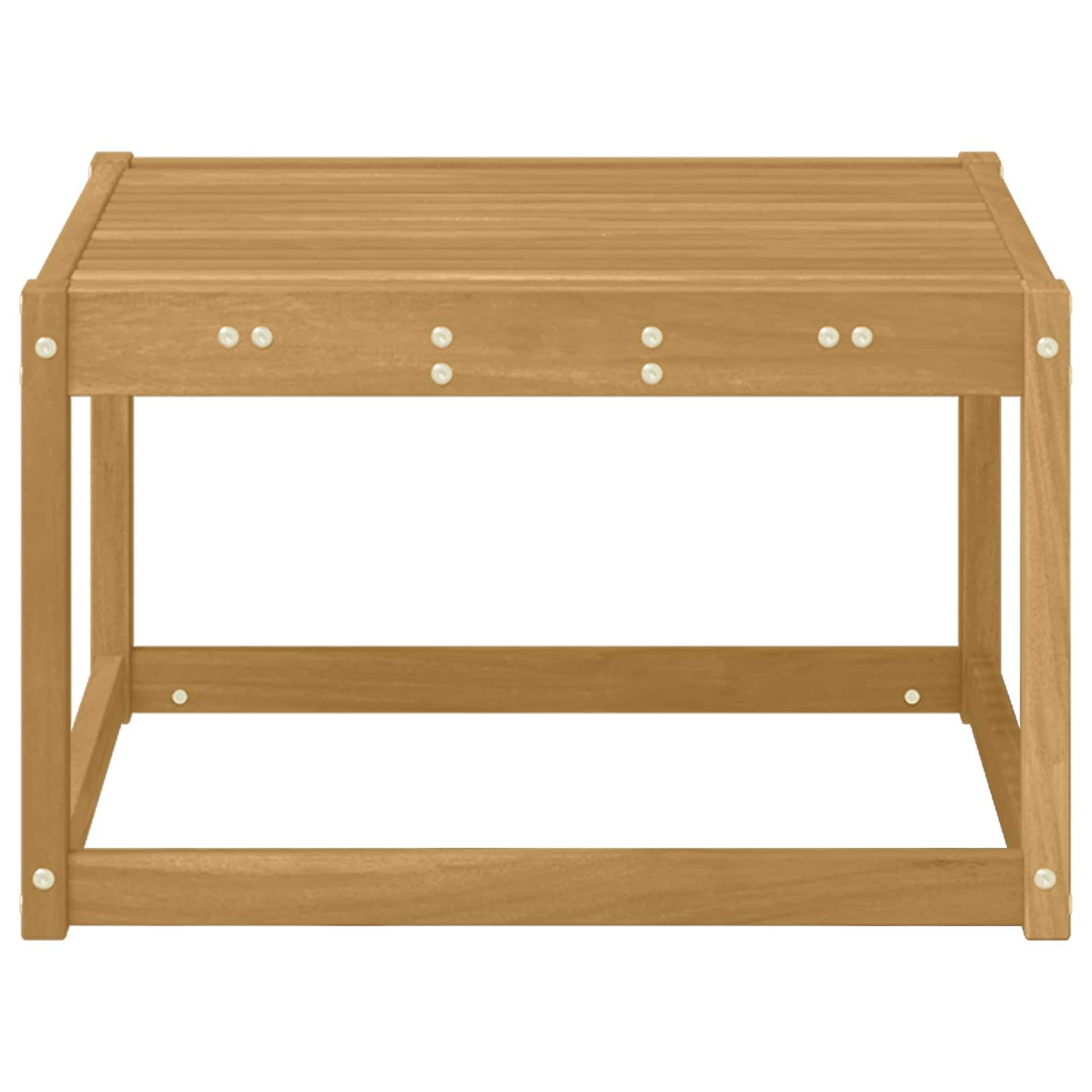 Tavolo da Esterno Legno di Acacia Massello Bianco | homemem39