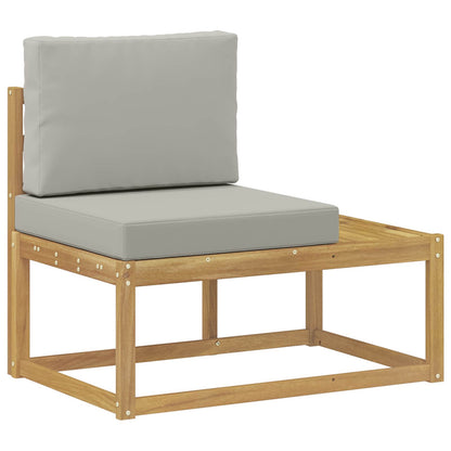 Divano da Esterno con cuscino Bianco 91 x 63 x 73 cm