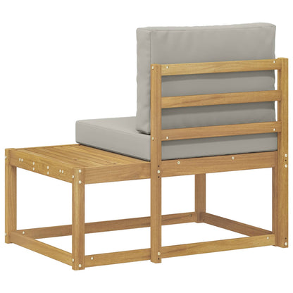 Divano da Esterno con cuscino Bianco 91 x 63 x 73 cm