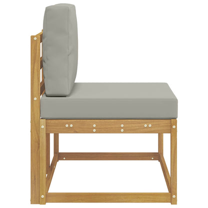Divano da Esterno con cuscino Bianco 91 x 63 x 73 cm