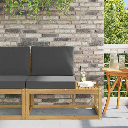 Divano da Esterno con cuscino Bianco 91 x 63 x 73 cm