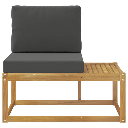 Divano da Esterno con cuscino Bianco 91 x 63 x 73 cm
