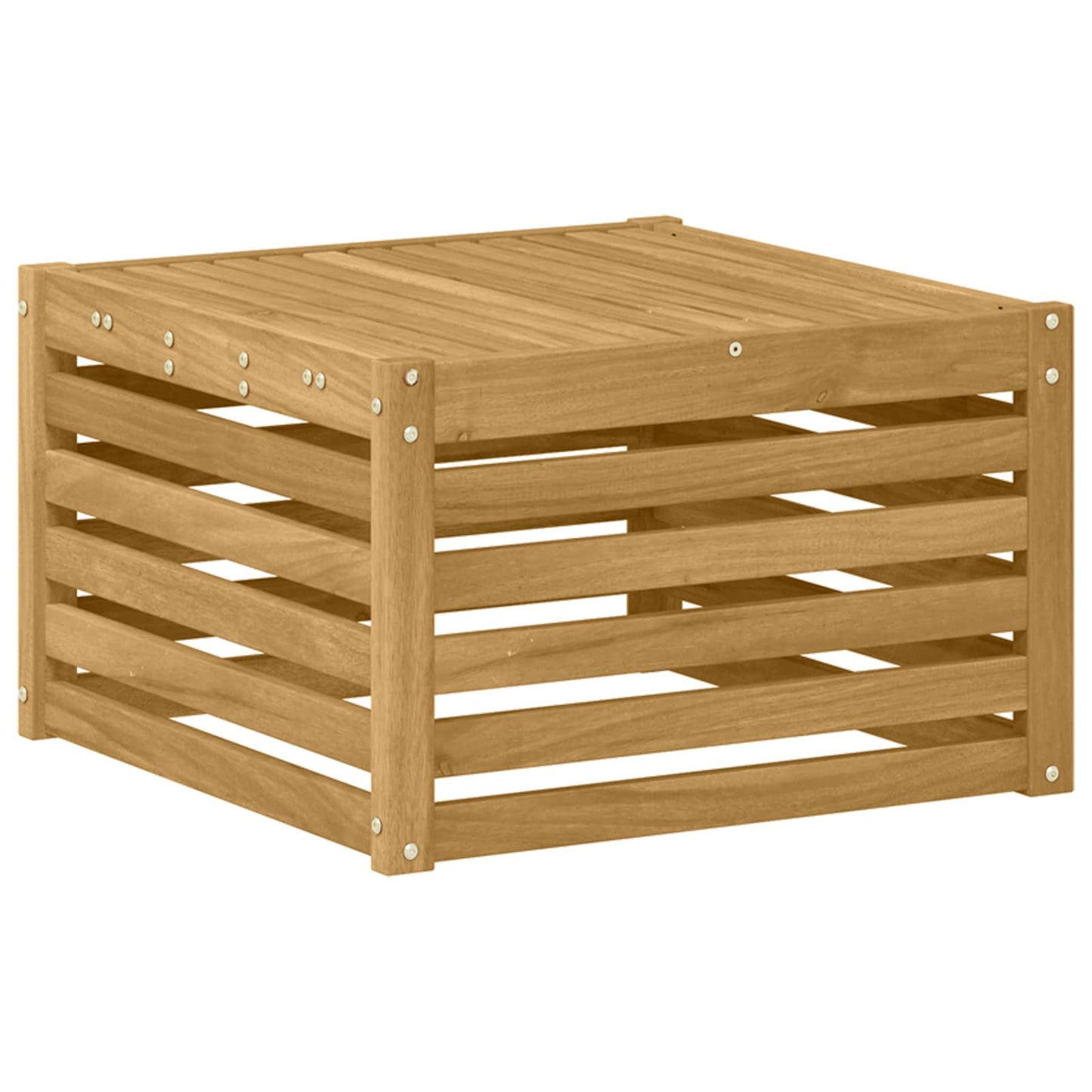 Tavolo da Esterno Legno di Acacia Massello Bianco