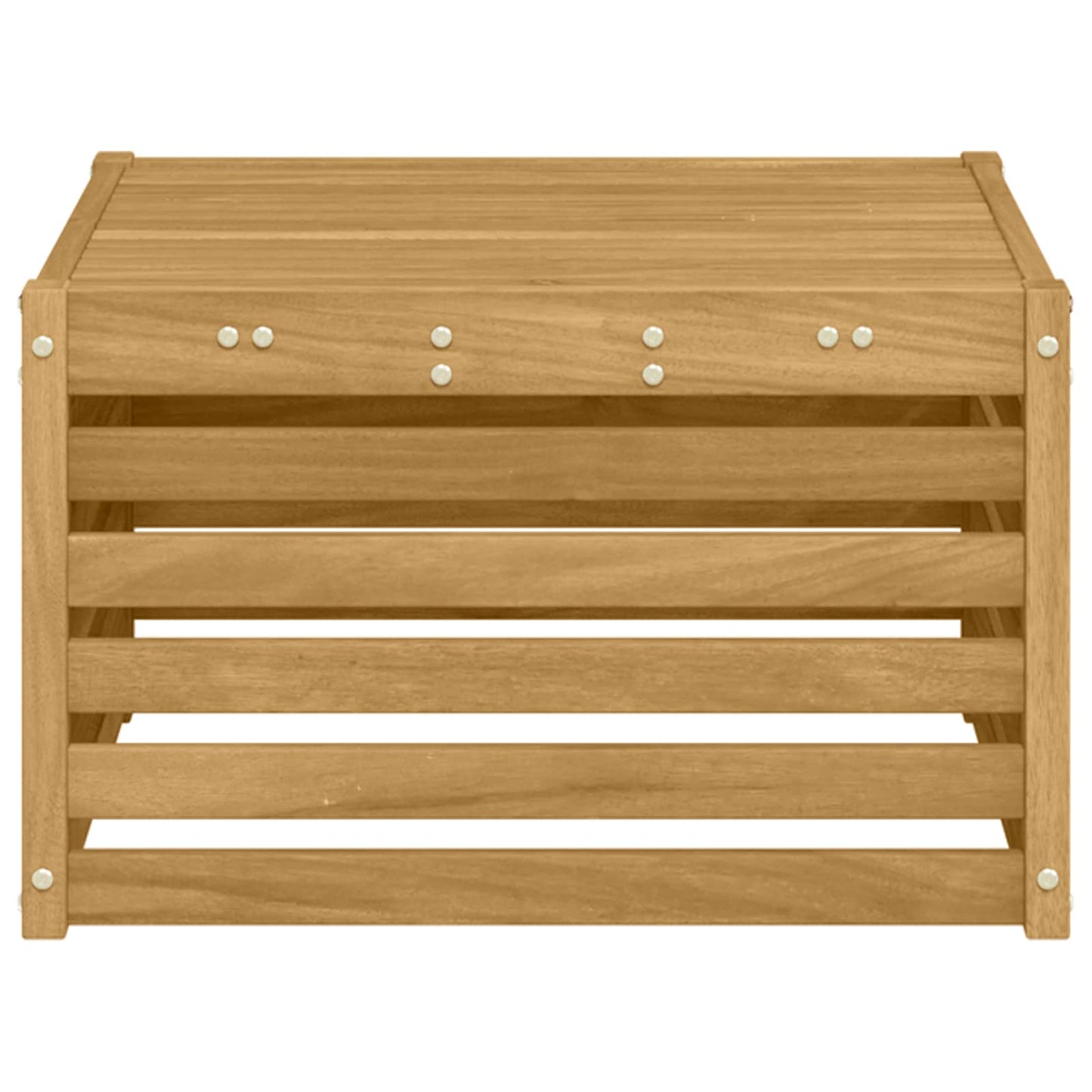 Tavolo da Esterno Legno di Acacia Massello Bianco