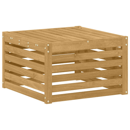 Poggiapiedi da Esterno Legno di Acacia Massello Bianco