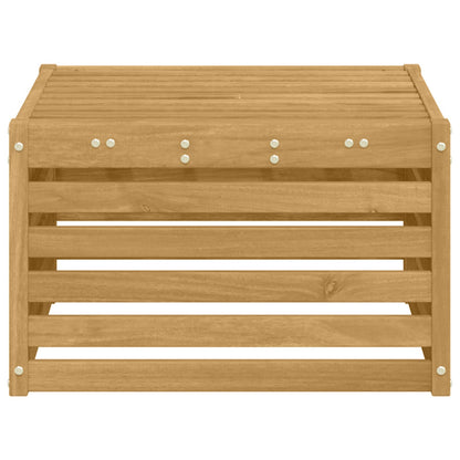 Poggiapiedi da Esterno Legno di Acacia Massello Bianco