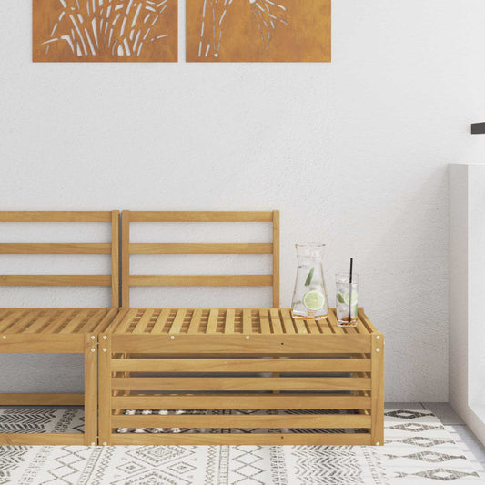 Set di divani da esterno Bianco 91 x 63 x 73 cm - homemem39