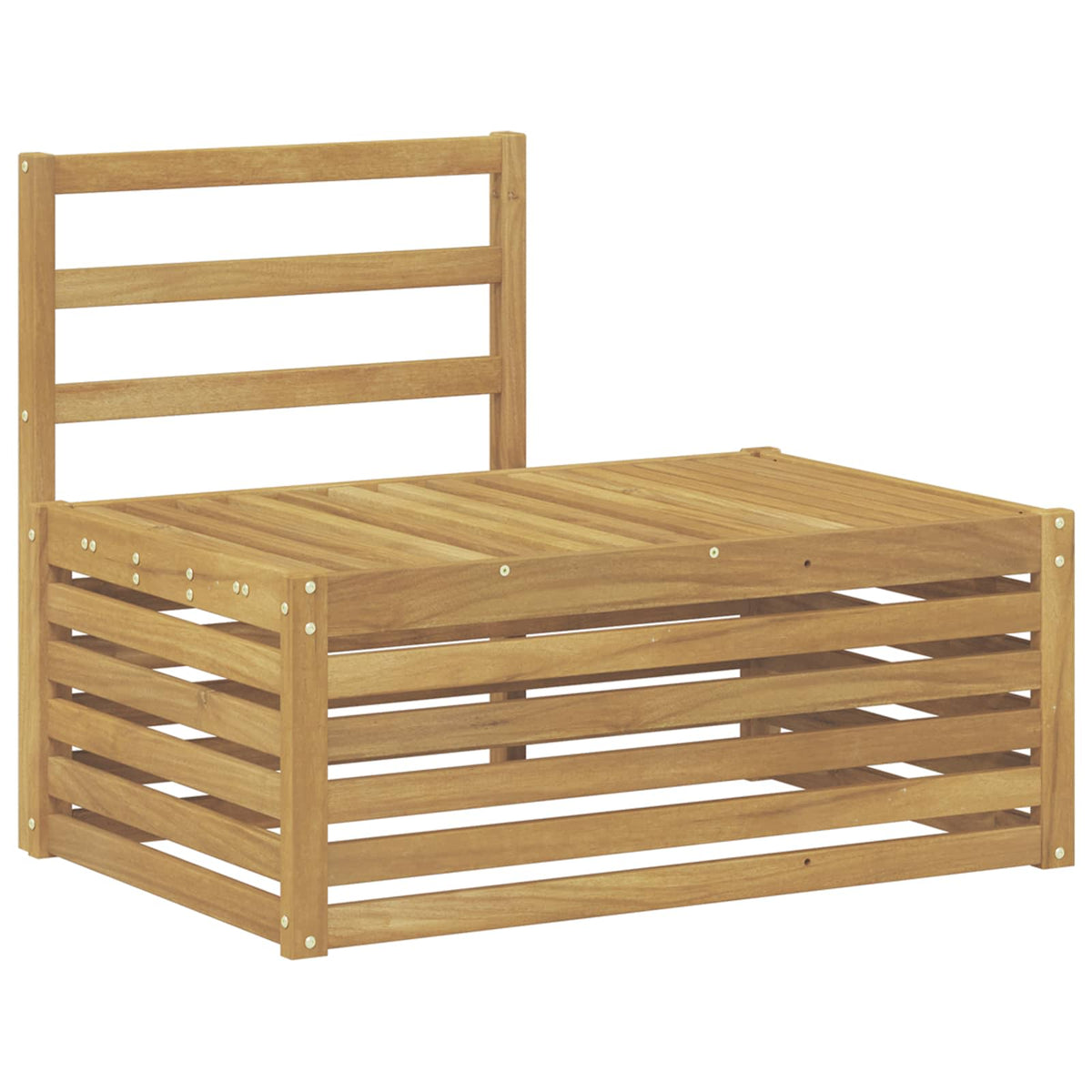 Set di divani da esterno Bianco 91 x 63 x 73 cm - homemem39