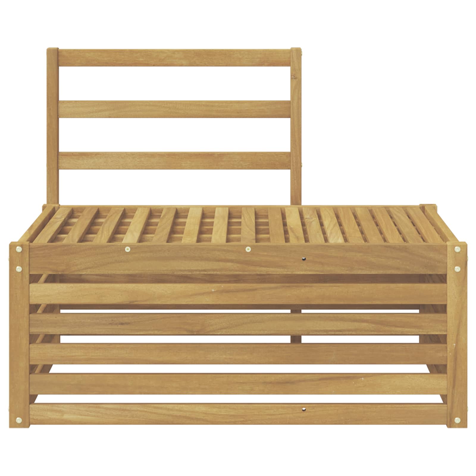 Set di divani da esterno Bianco 91 x 63 x 73 cm | homemem39
