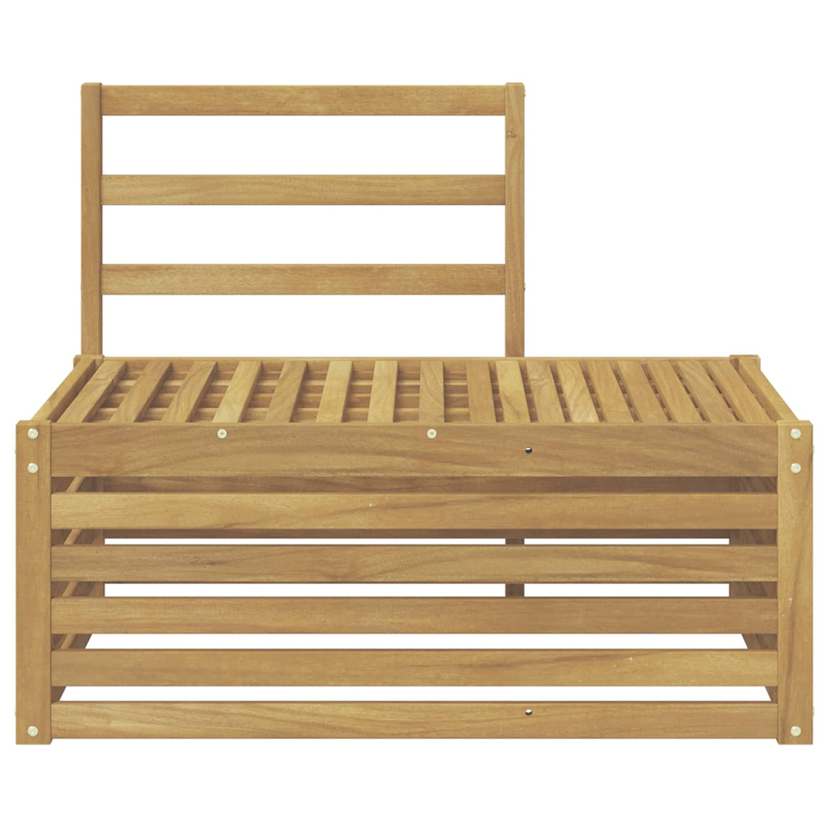 Set di divani da esterno Bianco 91 x 63 x 73 cm - homemem39