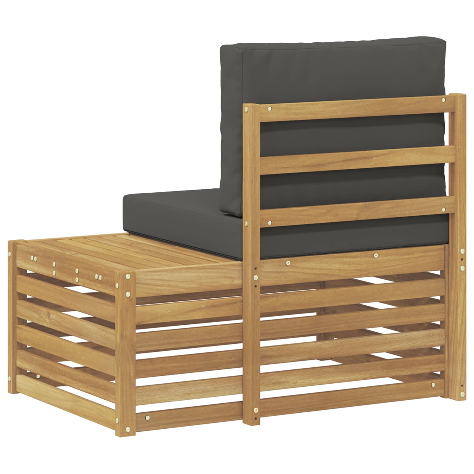 Divano Esterno Finale con cuscino Bianco 91 x 63 x 73 cm - homemem39