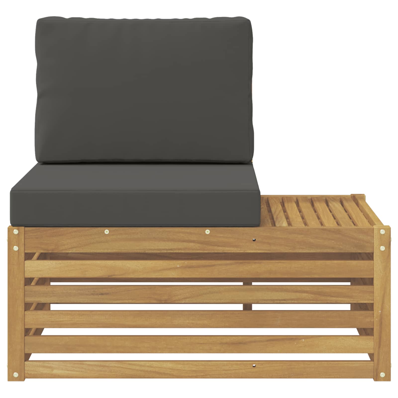 Divano Esterno Finale con cuscino Bianco 91 x 63 x 73 cm - homemem39