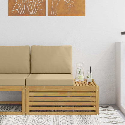 Divano Esterno Finale con cuscino Bianco 91 x 63 x 73 cm - homemem39