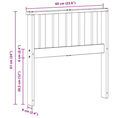 Modulo Braccioli 2 pcs Bianco 60 x 6 x 61 cm | homemem39