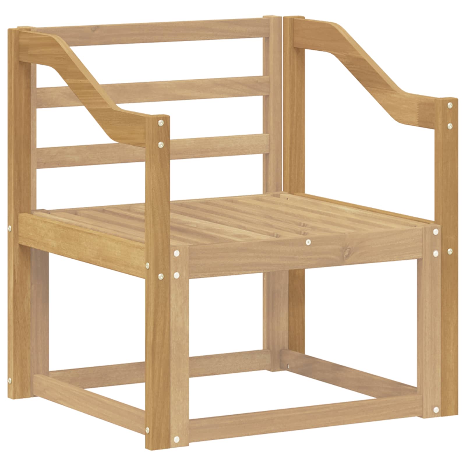 Modulo braccioli 2 pcs Bianco 59 x 4 x 73 cm | homemem39