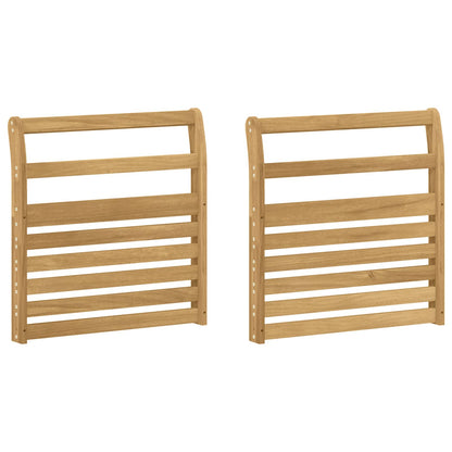 Modulo Braccioli 2 pcs Bianco 58,5 x 8 x 60 cm | homemem39