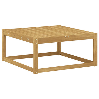 Poggiapiedi da Esterno Legno di Acacia Massello Bianco