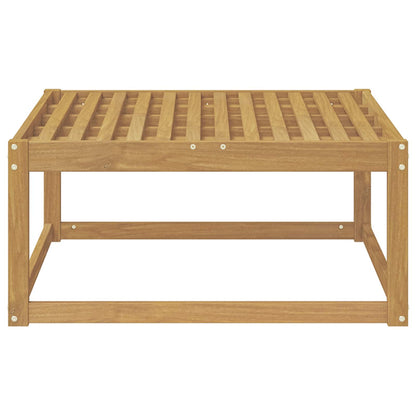 Poggiapiedi da Esterno Legno di Acacia Massello Bianco