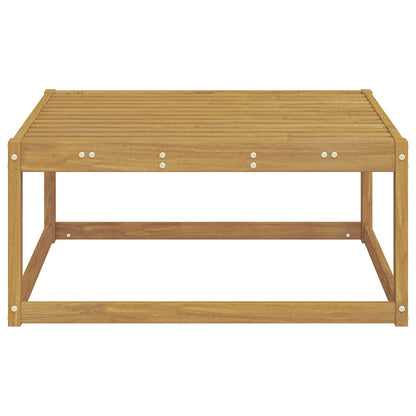 Poggiapiedi da Esterno Legno di Acacia Massello Bianco