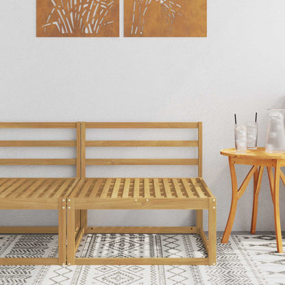Divano centrale per esterno Bianco 79 x 83 x 73 cm