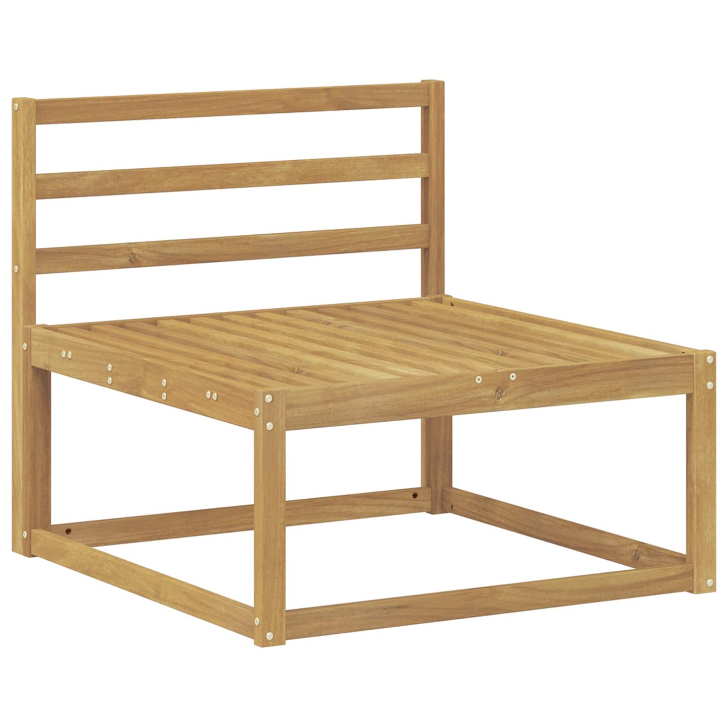 Divano centrale per esterno Bianco 79 x 83 x 73 cm