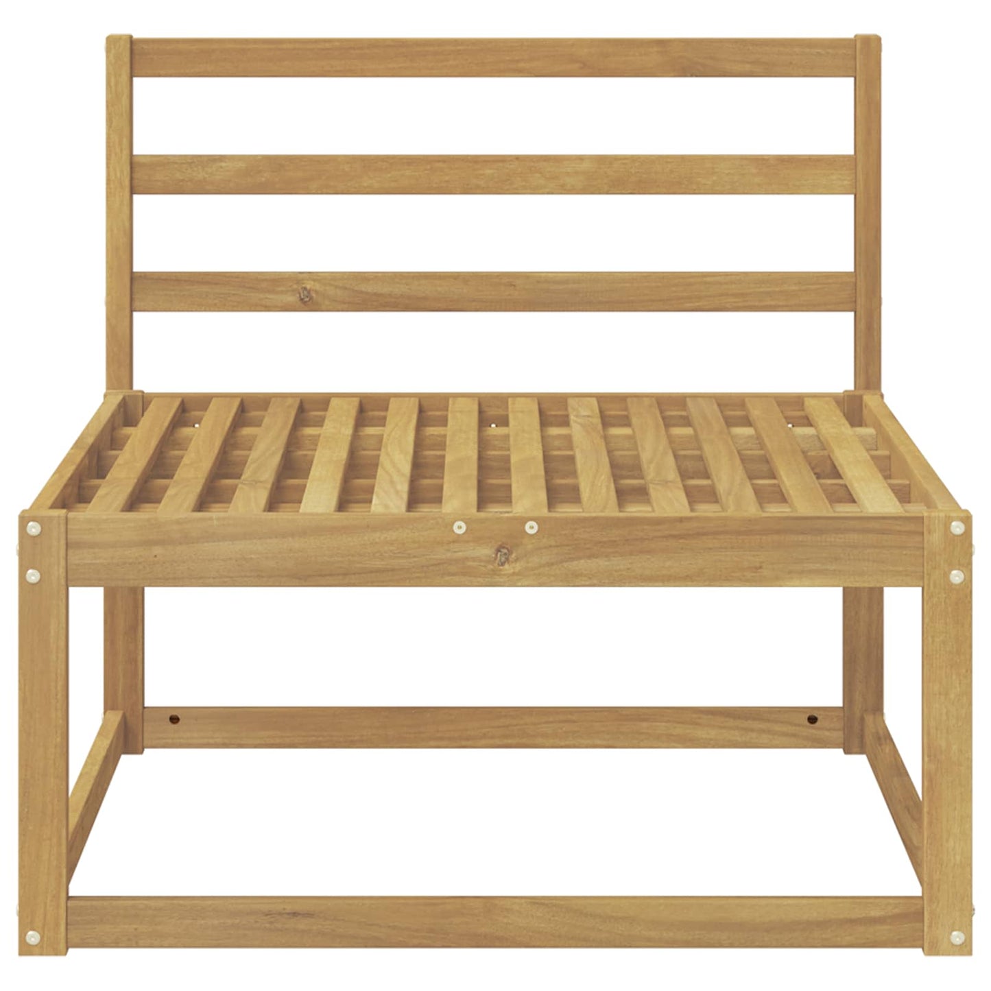 Divano centrale per esterno Bianco 79 x 83 x 73 cm