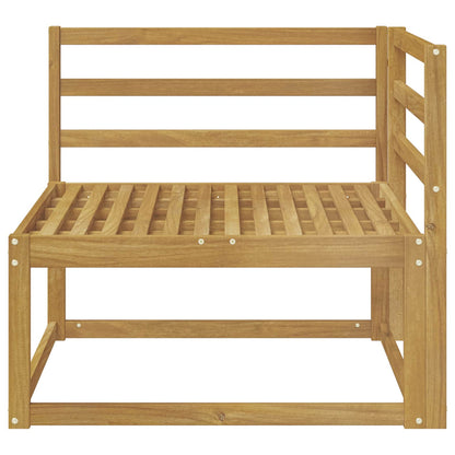 Divano angolare da esterno Bianco 83 x 83 x 73 cm