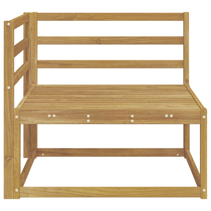 Divano angolare da esterno Bianco 83 x 83 x 73 cm