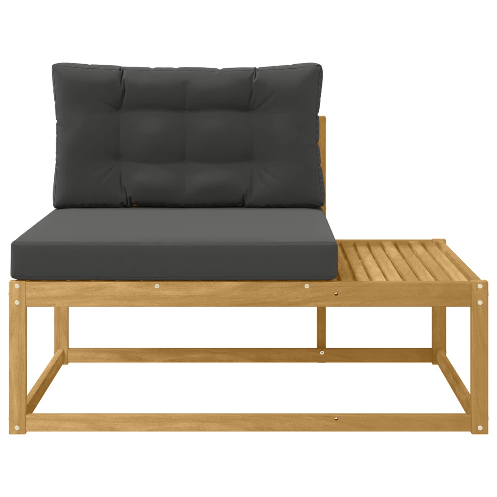 Divano da Esterno Bianco 115 x 83 x 73 cm Poliestere | homemem39