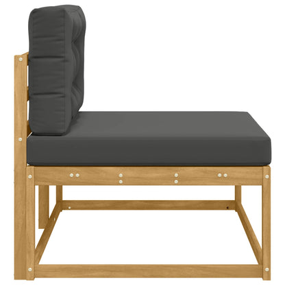 Divano da Esterno Bianco 115 x 83 x 73 cm Poliestere
